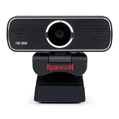 Webcam Gamer e Streamer Redragon Hitman 1080p GW800