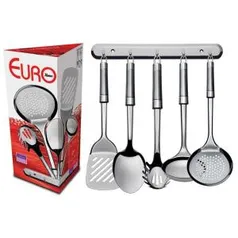 Conjunto de Utensílios Euro Home para Cozinha com 6 Peças