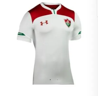 [P até 2GG] Camiseta de Treino Masculina UA Fluminense FC Auth Jsy | R$ 150