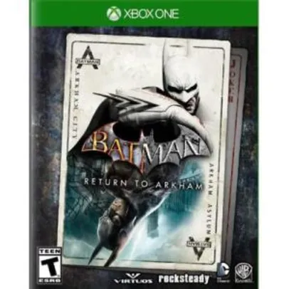XBOX ONE BATMAN - RETURN TO ARKHAM COMBO por R$ 60