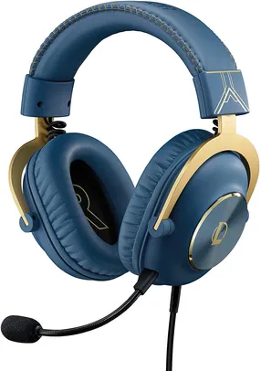 Saindo por R$ 679,9: Headset Gamer Logitech G PRO X 7.1 Dolby Surround com Tecnologia Blue VO!CE, Microfone Removível | Pelando