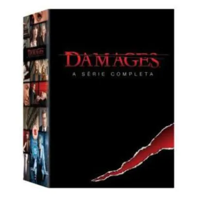 DVD Box Damages - A Série Completa - 15 Discos - R$50