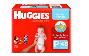 Fralda Huggies Supreme Care P - 48 Unidades