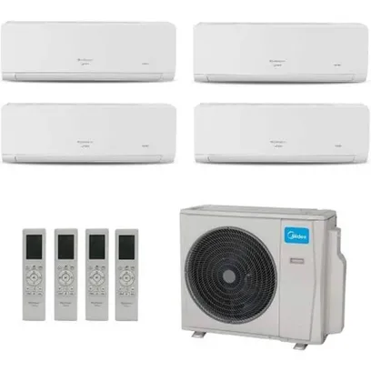 Foto do produto Ar Condicionado Multisplit Hw Inverter 36.000 Btu (1x Evap 9.000 + 2x Evap 12.000 + 1x Evap 18.000) Quente Frio 220V