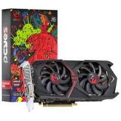 Placa de Vídeo PcYes Radeon, RX 570 Dual FAN, 4GB, GDDR5, 256Bit | R$1079