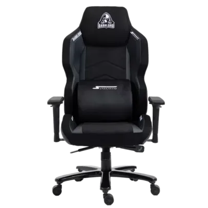 Cadeira Gamer SuperFrame Darklord Pro Edition, Reclinável, 4D, Suporta Até 140KG, Preto e Branco