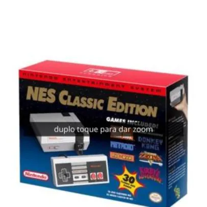 Console Nintendo Nes Classic Edition Video-Game Nintendinho por R$ 1089