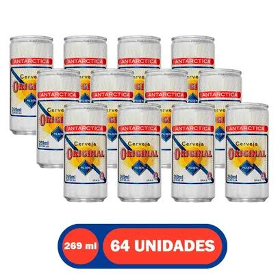 Cerveja Pilsen Original Lata 269ml 64 Unidades