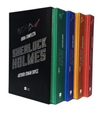Box Sherlock Holmes. R$ 81,30