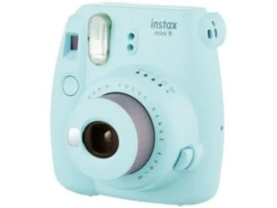 Câmera Instantânea Fujifilm Instax Mini 9 - Azul Aqua - R$269