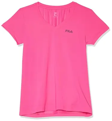 Camiseta Fem. Fila Basic Freedom,Magenta,P