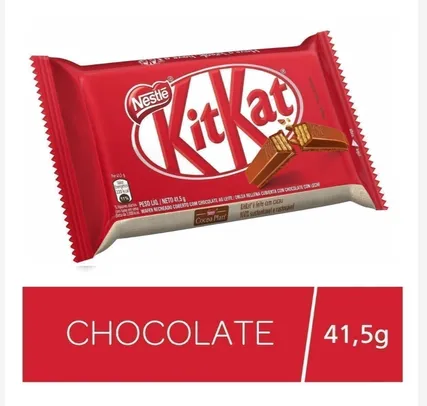 Chocolate KITKAT 4 Fingers ao Leite 41,5g