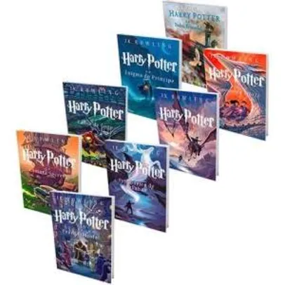 [Submarino]Kit Livros - Especial Harry Potter (Ed. Luxo + Saga Completa)