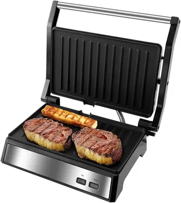 [ PRIME ] Grill e Sanduicheira 2 em 1 Inox PGR21PI Philco 220V