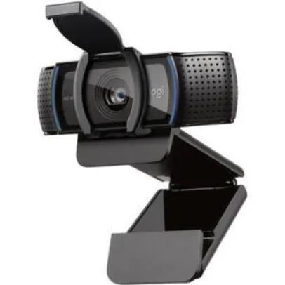 Webcam Logitech C920s Pro Full HD, 1080p, 30 FPS, Áudio Estéreo com Microfones R$465
