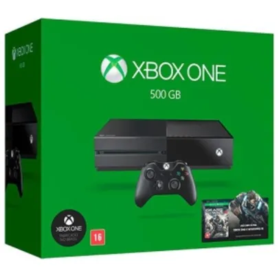 Xbox one+Gears of War 4 - R$1199