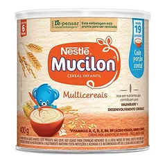 [REC] Mucilon Cereal Infantil Multicereais - 400G