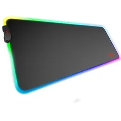Mousepad Gamer Havit, 800x500mm, RGB, USB, Preto - MP903