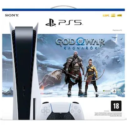 Console Playstation 5 825GB SSD God of War Ragnarok Bundle PS5