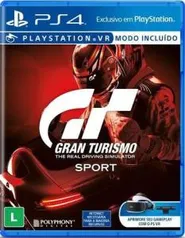 GRAN TURISMO SPORT - PS4 - MIDIA FISICA - R$ 120