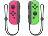 Imagem do produto Controle Joy Con Nintendo Switch Rosa e Verde