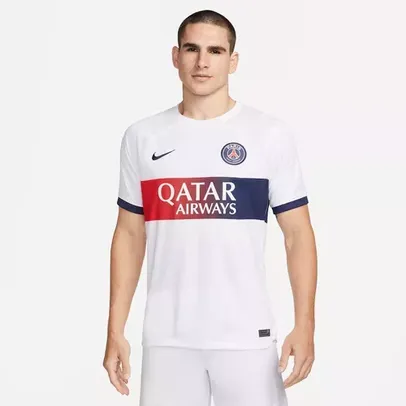 Camisa Original Nike PSG II Temporada 2023/24 Torcedor Pro, Masculina - Tamanho P ao GG