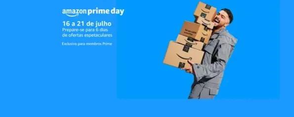 Amazon Pime Day | 16 a 21 de Julho