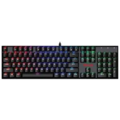 Teclado Mecânico Gamer Redragon Mitra, RGB, Switch Outemu Brown, PT - R$ 293