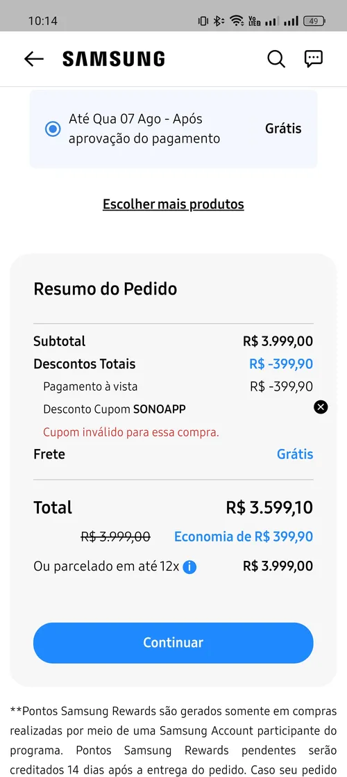 Imagen na descrição da promoção