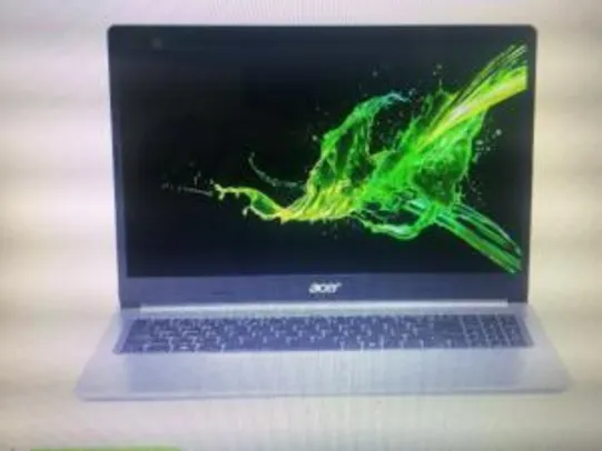 Notebook Acer Aspire 5 Intel Core I5 8GB 256GB SSD NVIDIA MX250 | R$3571