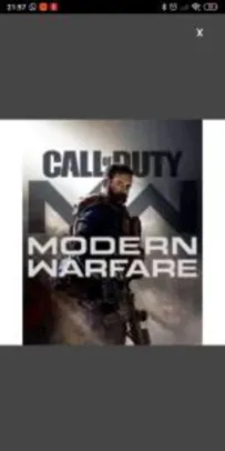 [PC] Jogo call of Duty Modern Warfare | R$ 129