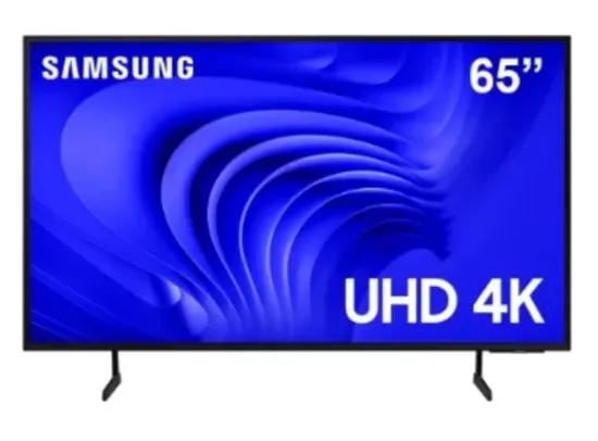 [APP] Smart TV 65” 4K Samsung 65DU7700 LED, Processador Crystal 4K, Gaming Hub, AI Energy Mode, Alexa built-in, Wi-Fi, Bluetooth, USB e HDMI