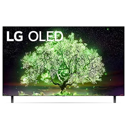 2021 Smart TV LG 55 4K OLED55A1 Dolby Vision IQ Dolby Atmos Inteligência Artificial ThinQ AI Google Alexa