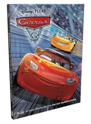 Carros 3 - Livro Infantil Capa Dura