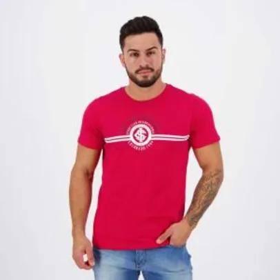 Camiseta Internacional Arcos Vermelha R$18