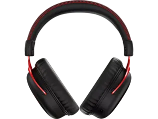 Fone de Ouvido HyperX Cloud II Sem Fio - Headset Gamer (Preto-Vermelho)