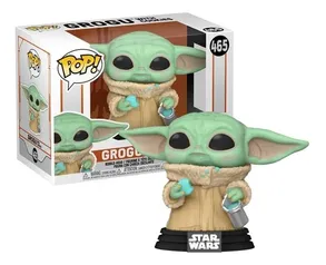 Boneco Funko Pop Baby Yoda Grogu C/ Cookies 465 Original