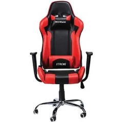 Cadeira Gamer Mymax Mx7 Giratória Preta/Vermelho