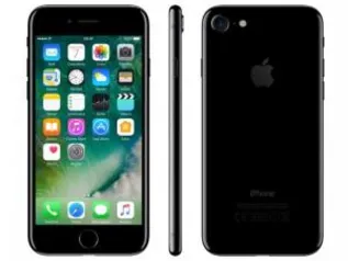 iPhone 7 Apple 256GB Preto Brilhante 4G Tela 4.7” - Retina Câm. 12MP + Selfie 7MP iOS 10 por R$ 2789