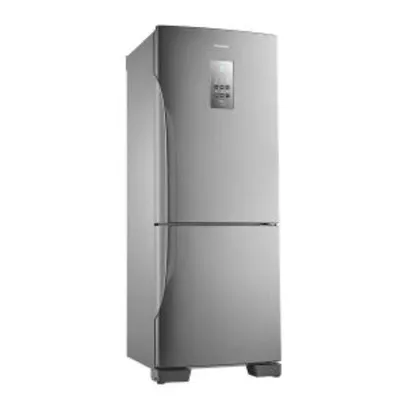R$250 OFF na geladeira Panasonic Frost Free 2 Portas NR-BB53PV3XB 425 Litros Inox 220V