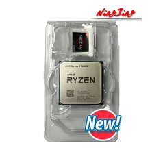 Amd ryzen 5 5600x novo r5 5600x 3.7 ghz 6 core processador cpu de 12 linhas 7nm 65w l3