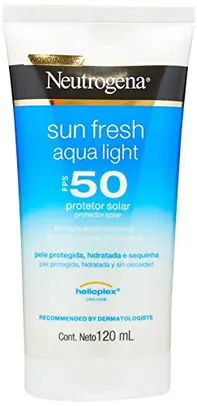 [PRIME] Protetor Solar Sun Fresh Aqua Light. FPS 50, Neutrogena, 120ml