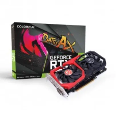 Placa de Vídeo Colorful NVIDIA GeForce RTX 2060 NB-V, 6GB, GDDR6, DLSS, Ray Tracing, 212327110831