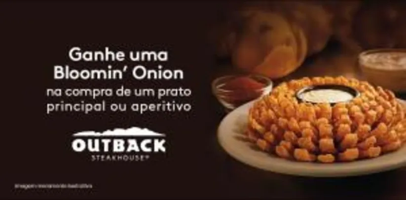 Grátis: [Samsung Members] Outback | Ganhe uma Bloomin' Onion na compra de um prato principal ou aperitivo | Pelando