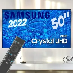 Samsung Smart TV 50" Crystal UHD 4K 50BU8000