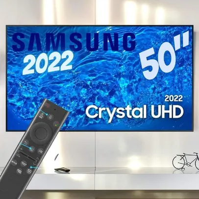 Samsung Smart TV 50" Crystal UHD 4K 50BU8000