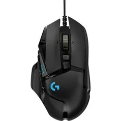 Mouse Gamer Logitech Hero G502, RGB, 11 Botões R$270