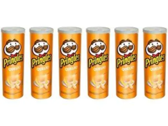 [APP] Kit Batata Pringles Queijo 6 Unidades - 120g Cada
