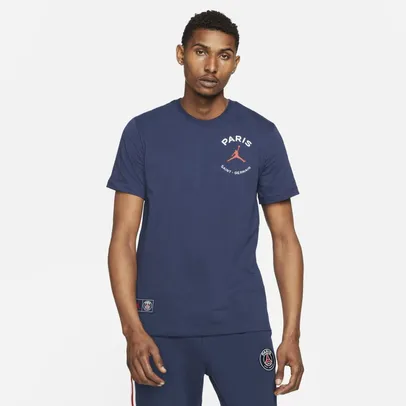 Camisa Jordan PSG Logo Masculina 