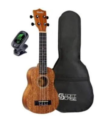 Kit Ukulele Shelby Soprano Su21m +capa+afinador